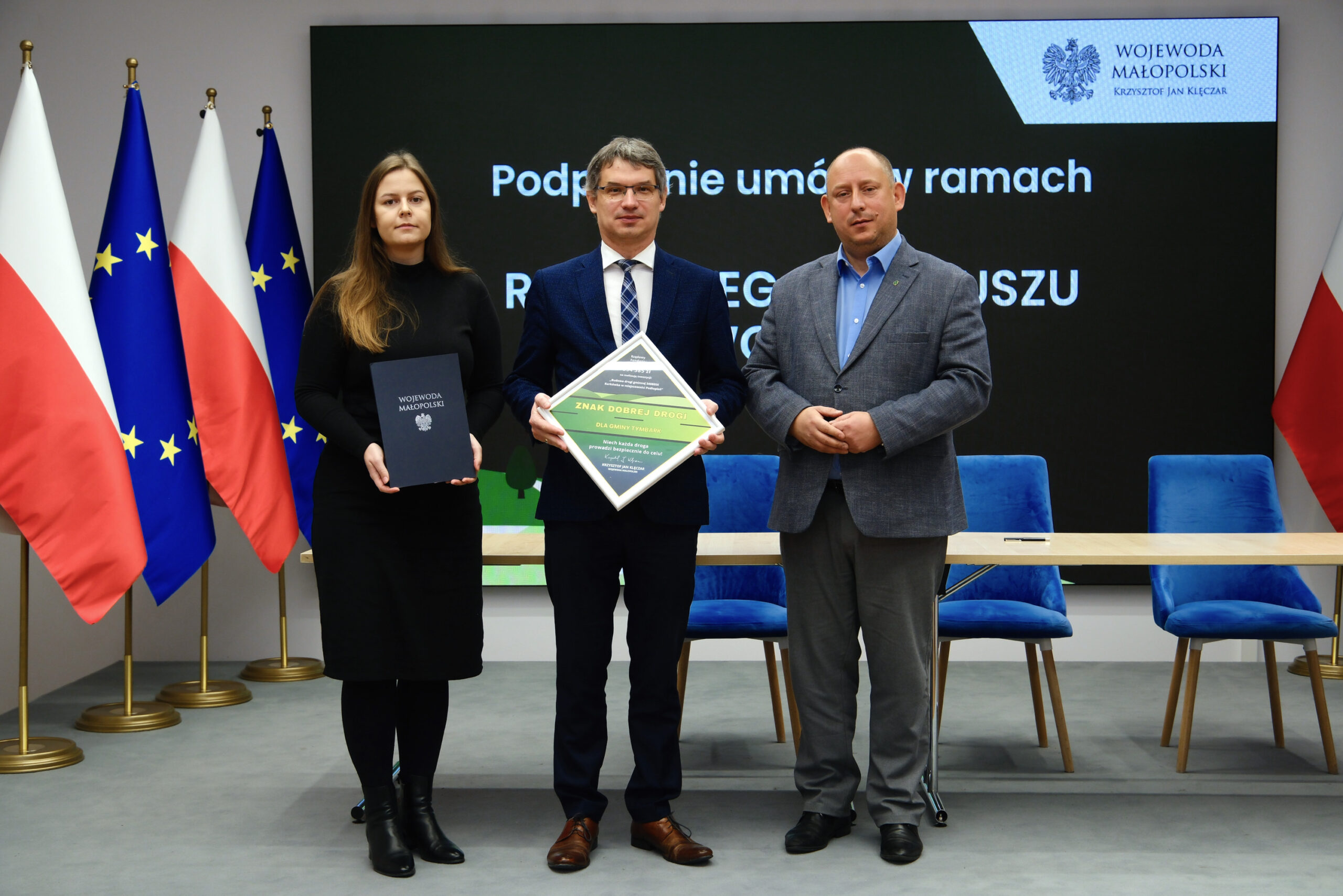 Środki z Rządowego Funduszu Rozwoju Dróg dla gminy Tymbark