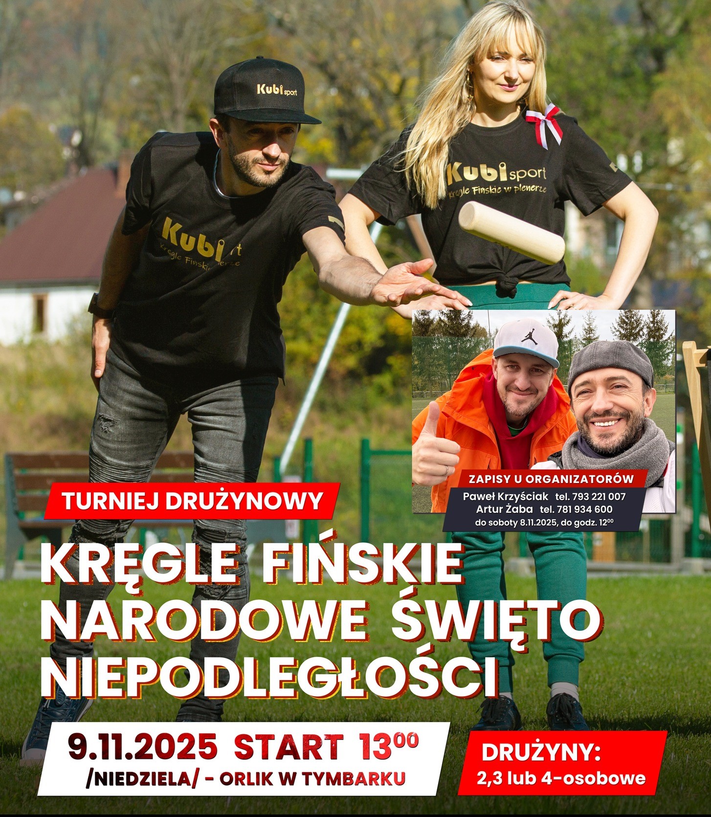 Turniej kręgli fińskich z okazji Święta Niepodległości