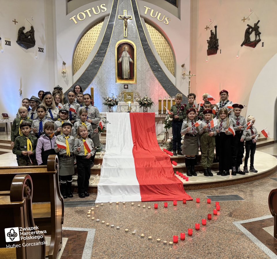 Wieczornica patriotyczna Hufca ZHP Gorczańskiego