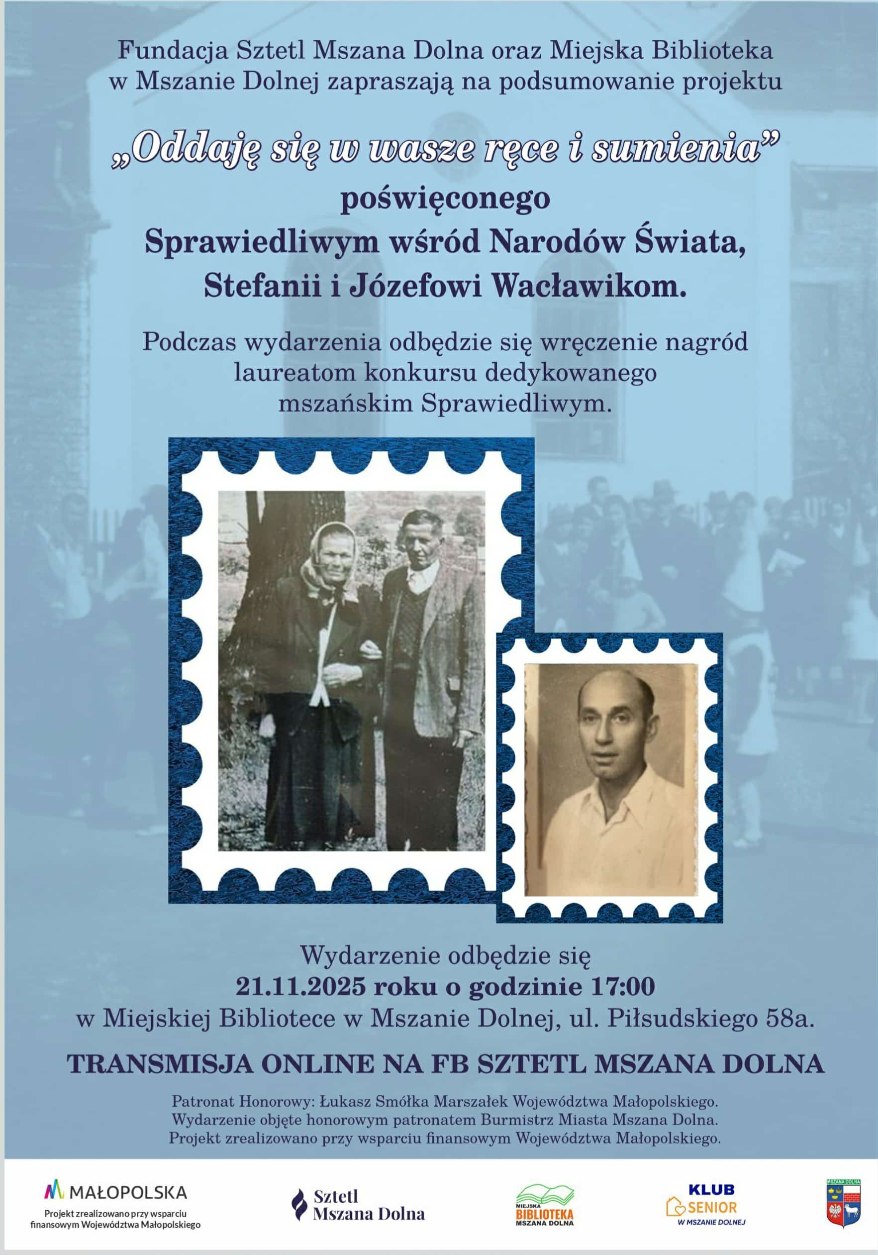 Podsumowanie projektu „Oddaję się w wasze ręce i sumienia”