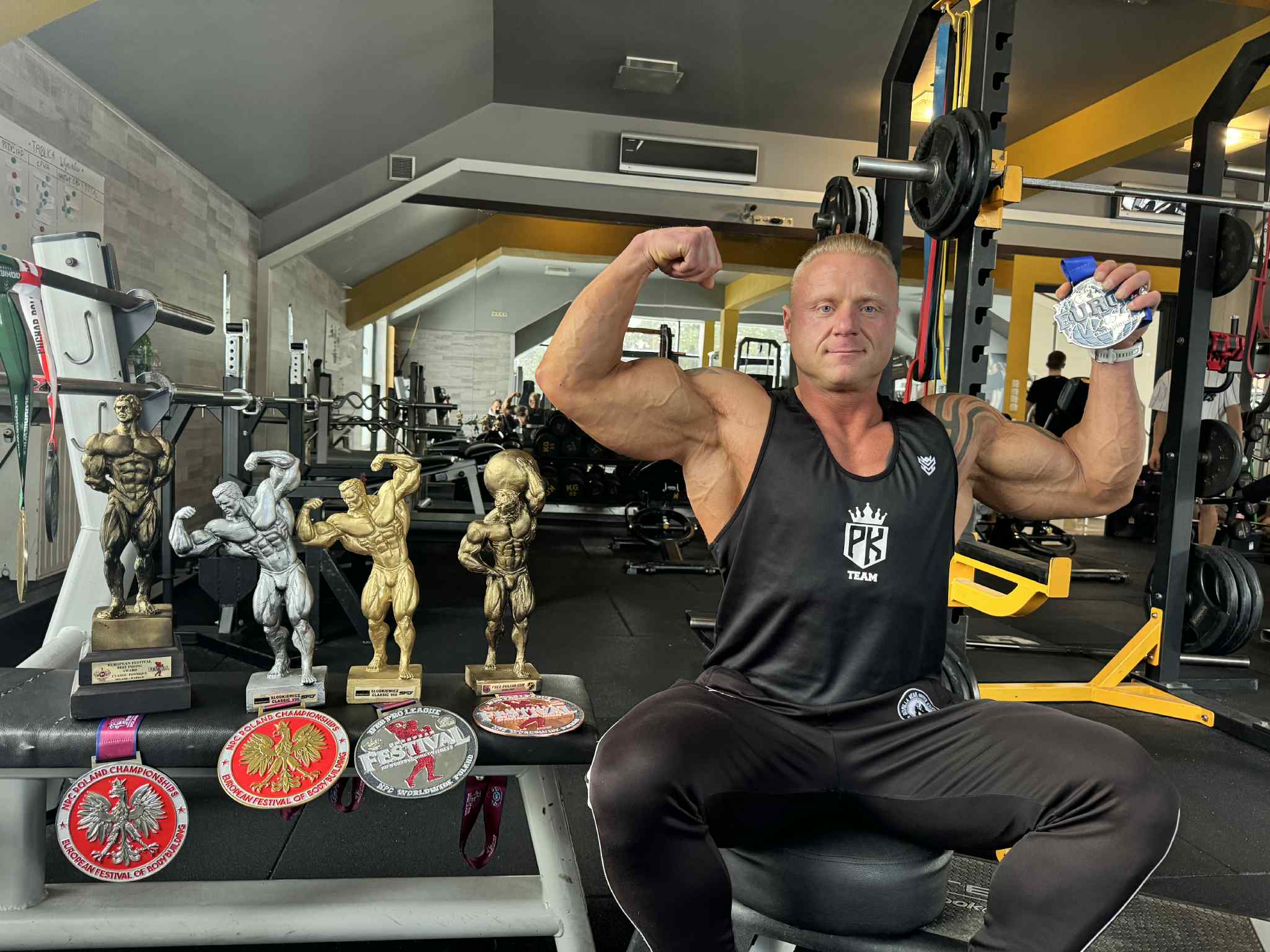 – Pół roku żyłem, jak pustelnik – mówi Piotr Kasiński, Mistrz Europy w Classic Physique Master
