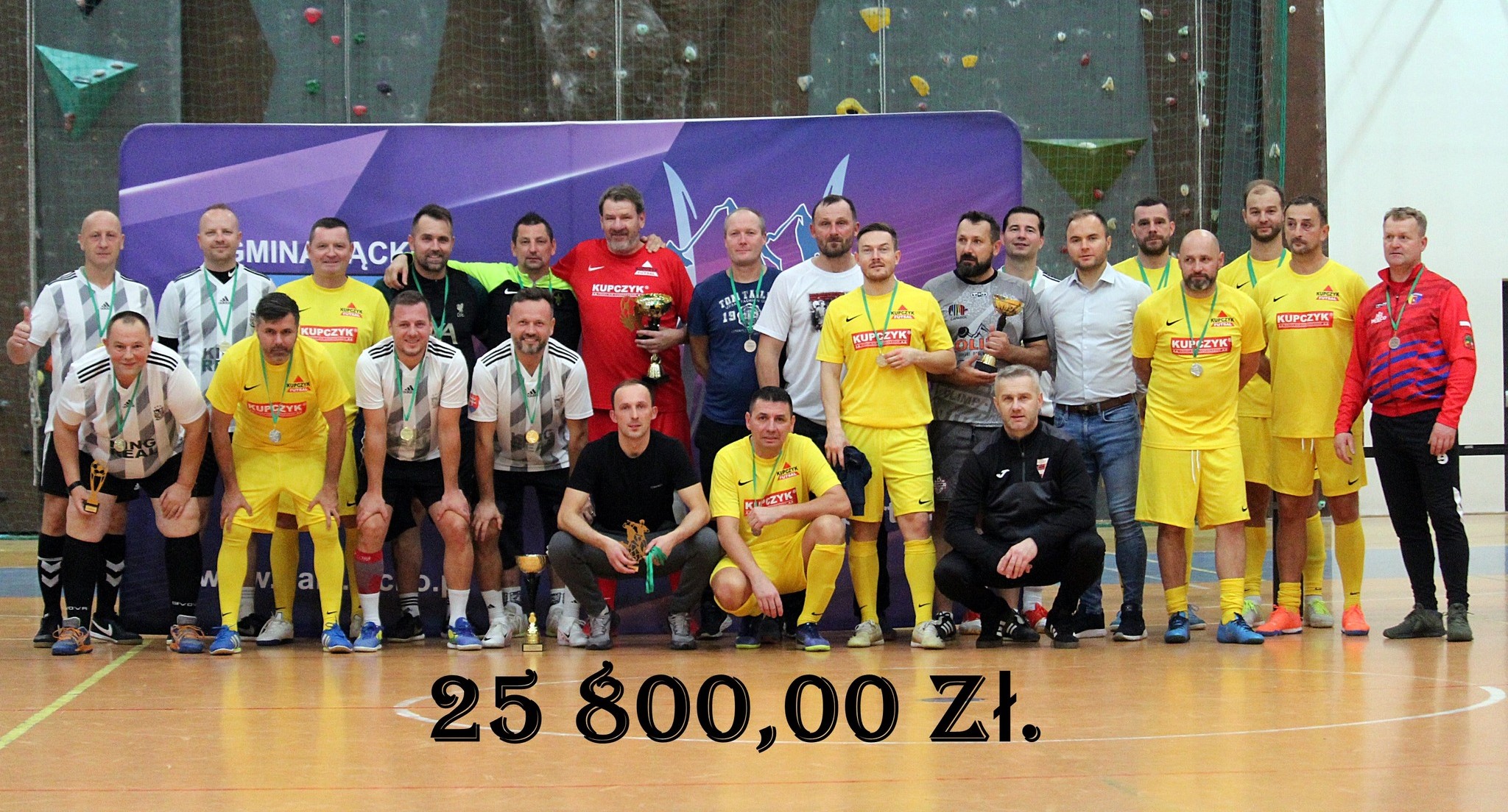 Ponad 25 tys. zł dla Zosi. To wynik Charytatywnego Turnieju Oldbojów