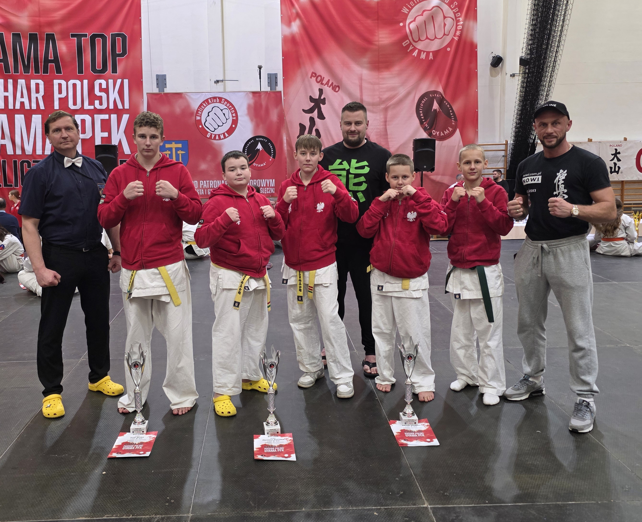 5 medali na Pucharze Polski dla limanowskich karateków!