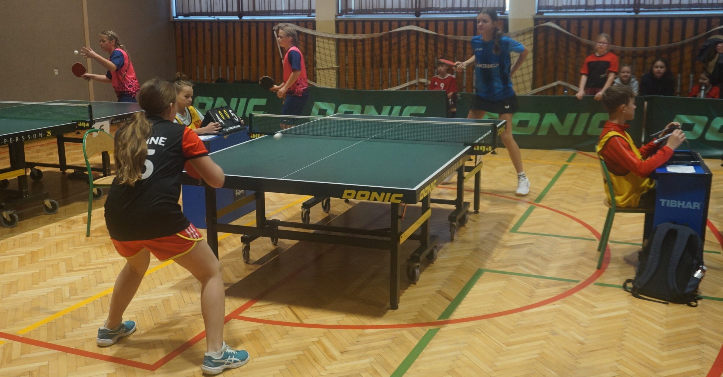 Wyniki powiatowych Igrzysk Dzieci w tenisie stołowym drużynowym