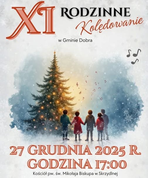 Zaproszenie na XI Rodzinne Kolędowanie