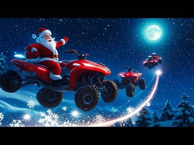 Mikołaje na qudach przejadą z Dobrej do Limanowej