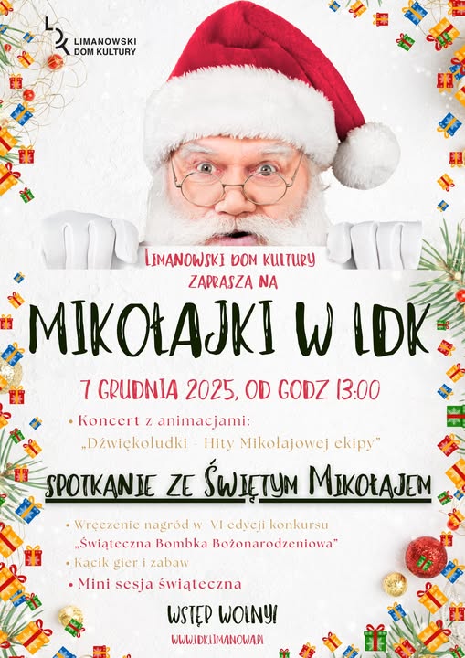 Mikołajki w Limanowskim Domu Kultury