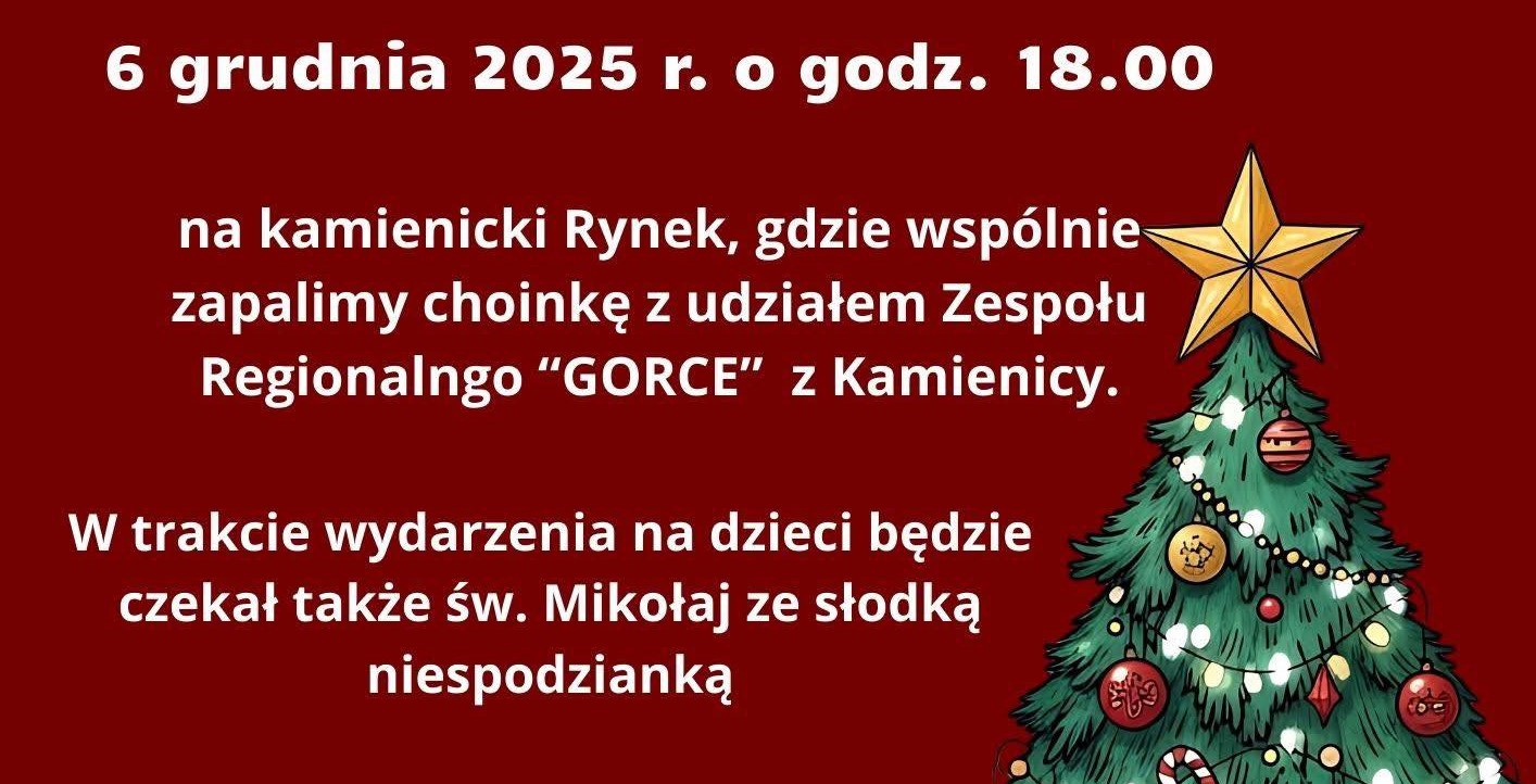 W centrum Kamienicy zagości świąteczna atmosfera