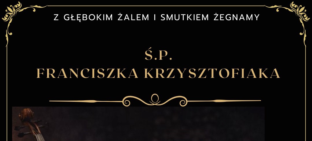 Zmarł Franciszek Krzysztofiak – muzyk, regionalista, działacz Związku Podhalan w gminie Niedźwiedź