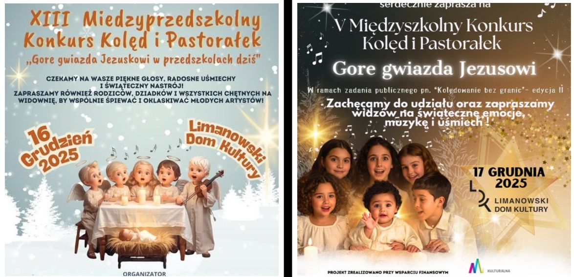 Przedszkolaki i uczniowie zaśpiewają kolędy oraz pastorałki