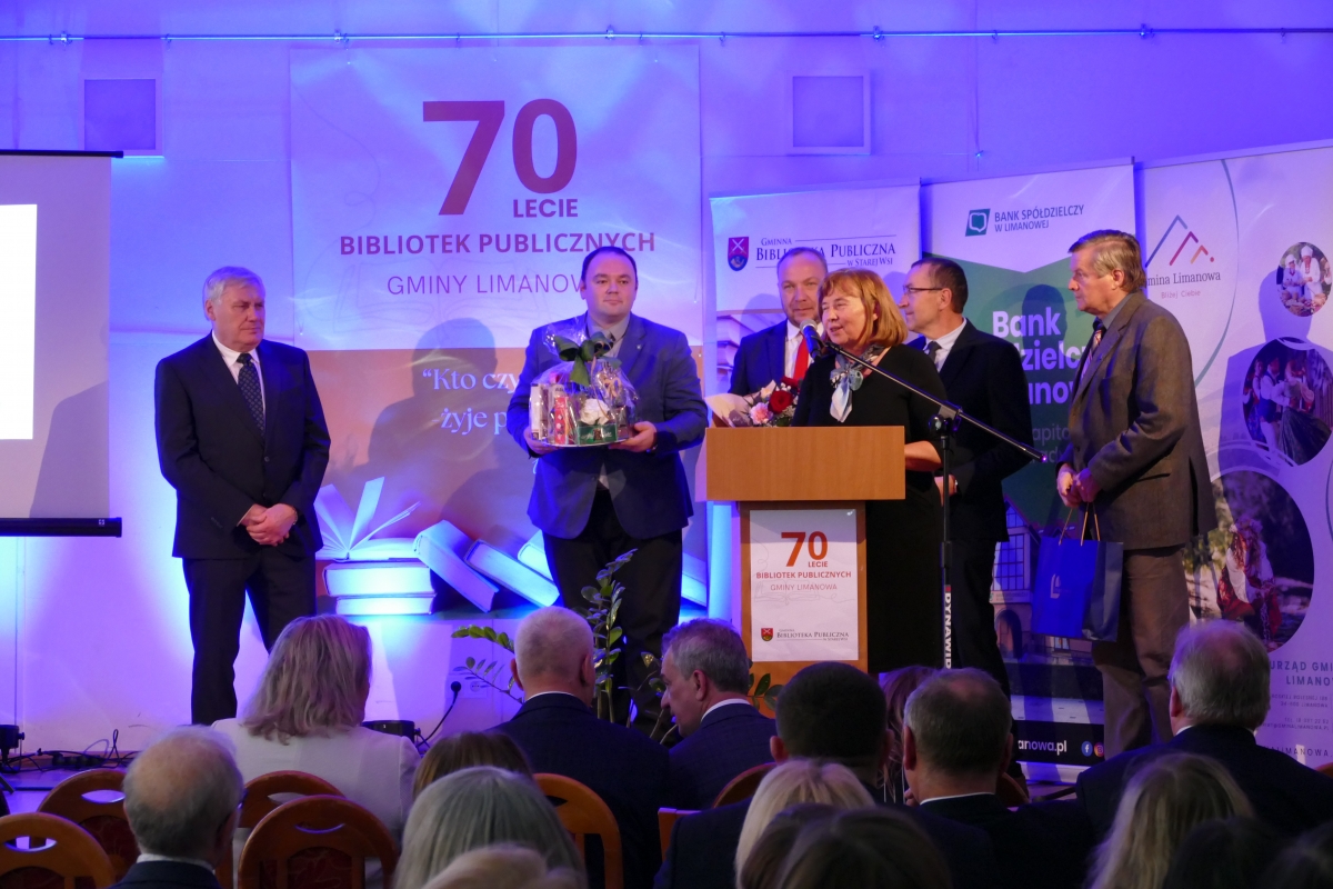 Jubileusz 70-lecia bibliotek publicznych Gminy Limanowa