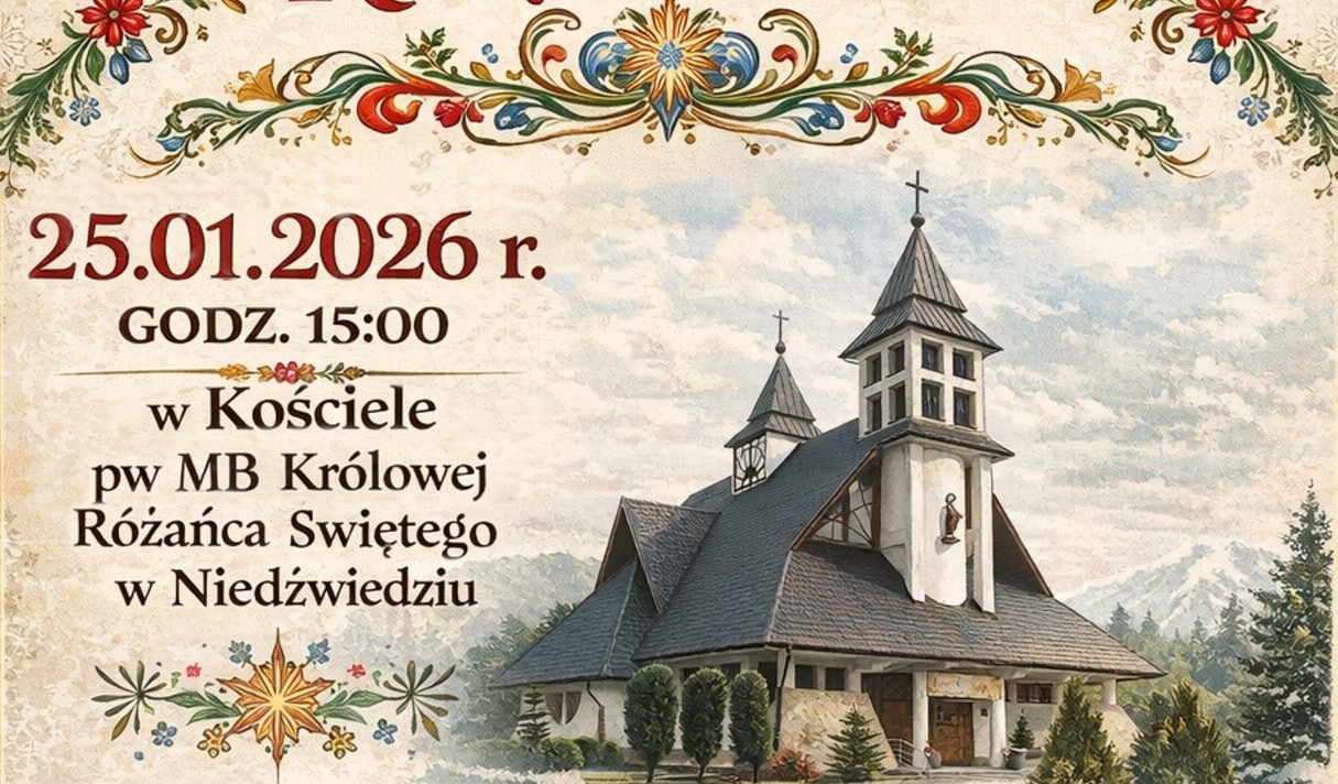 Niedźwiedź. Można się zgłaszać do kolędowania z „Zagórzańską Siłą”