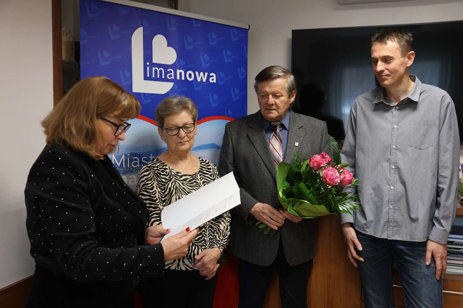 Jubileusz pani Marii Włodarczyk z Limanowej