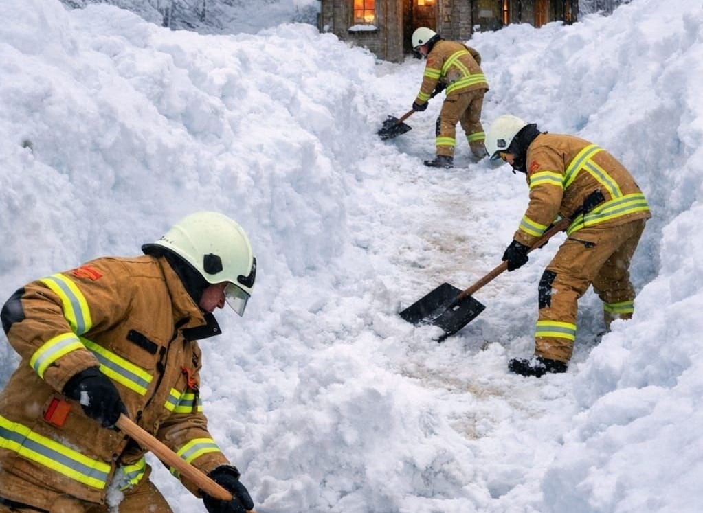 Cenna inicjatywa druhów z Łososiny Górnej. Pomogą w odśnieżaniu potrzebującym