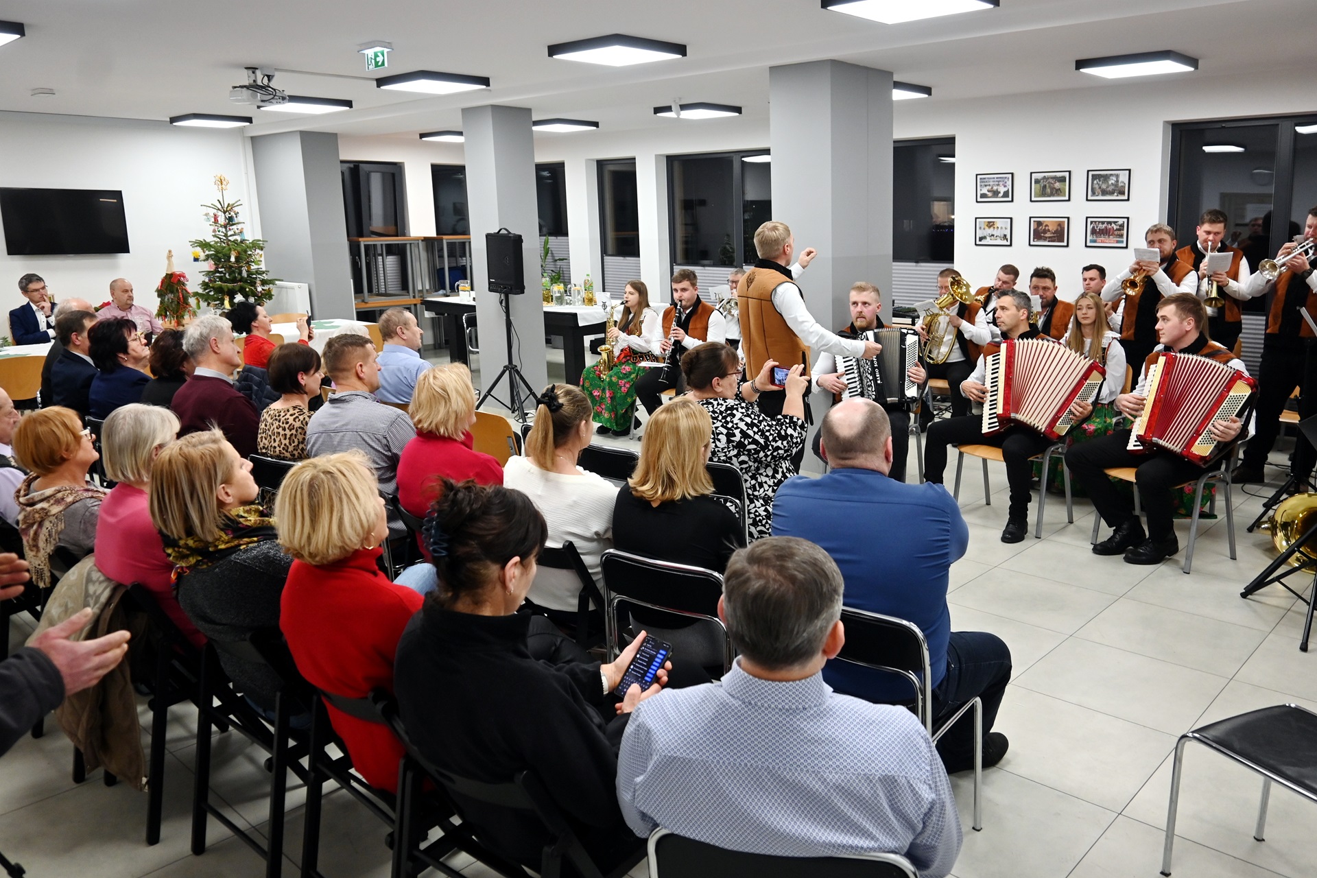 Kolędowy wieczór w świetlicy w Zamieściu