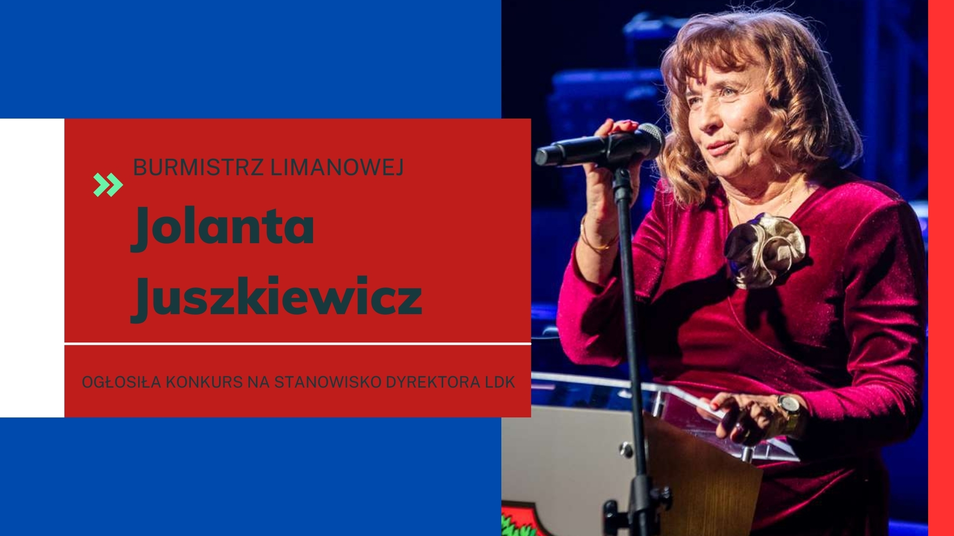 Ogłoszono konkurs na stanowisko dyrektora Limanowskiego Domu Kultury