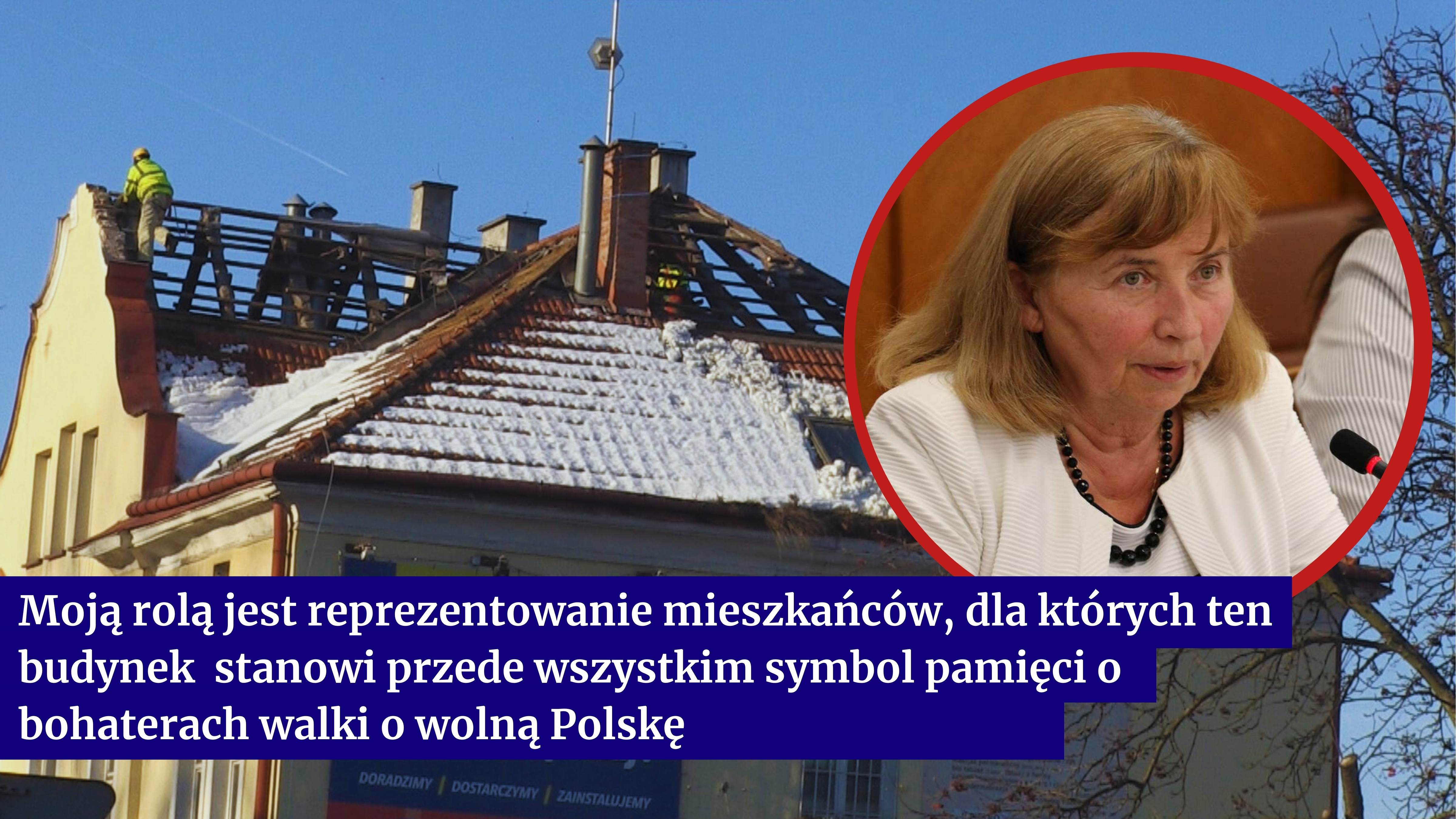 Burmistrz wydała oświadczenie. Mówi o godnym upamiętnieniu tego miejsca