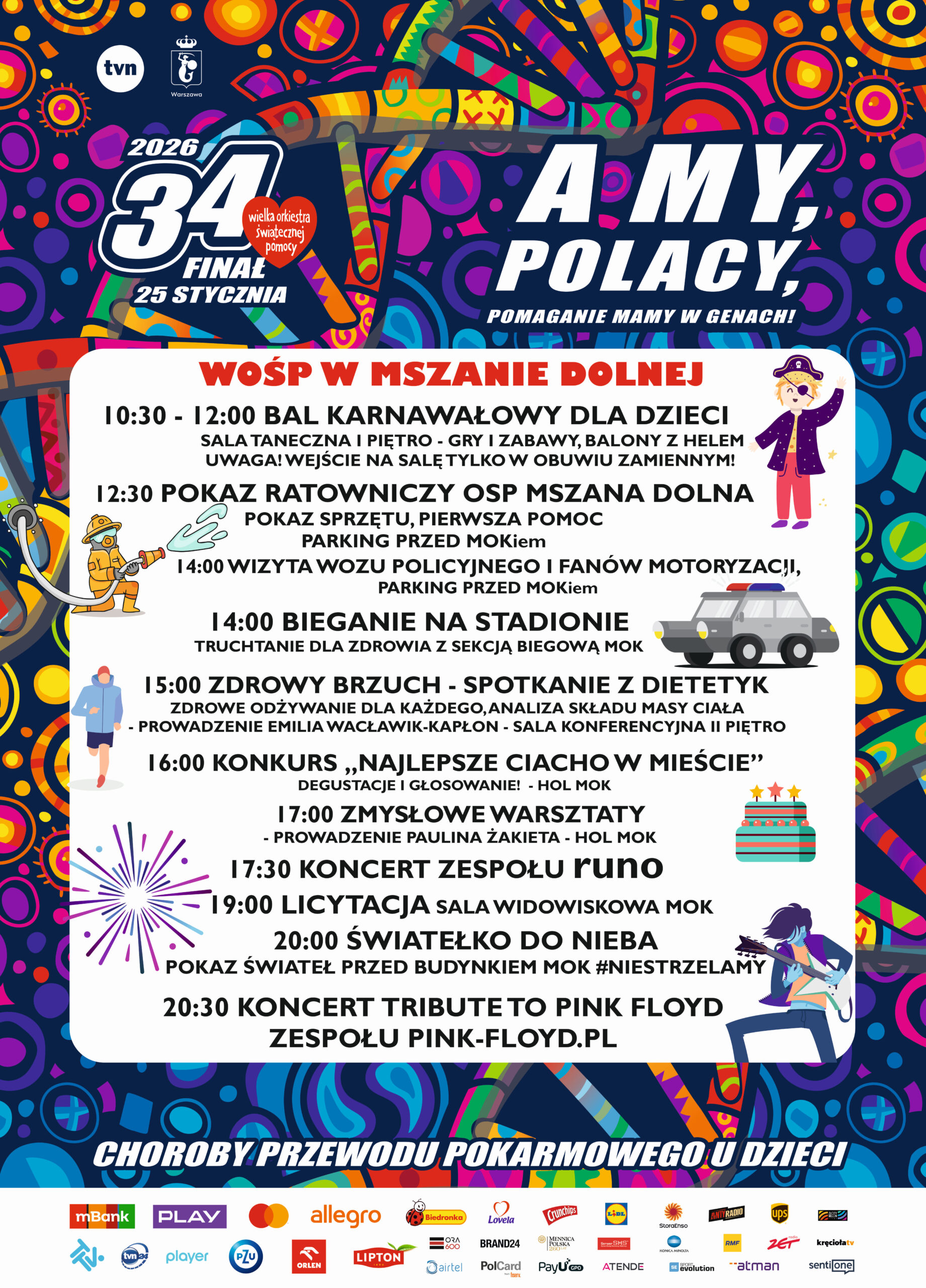 Piotr Armatys, szef sztabu WOŚP w Mszanie Dolnej: – To wszystko już działa trochę siłą rozpędu