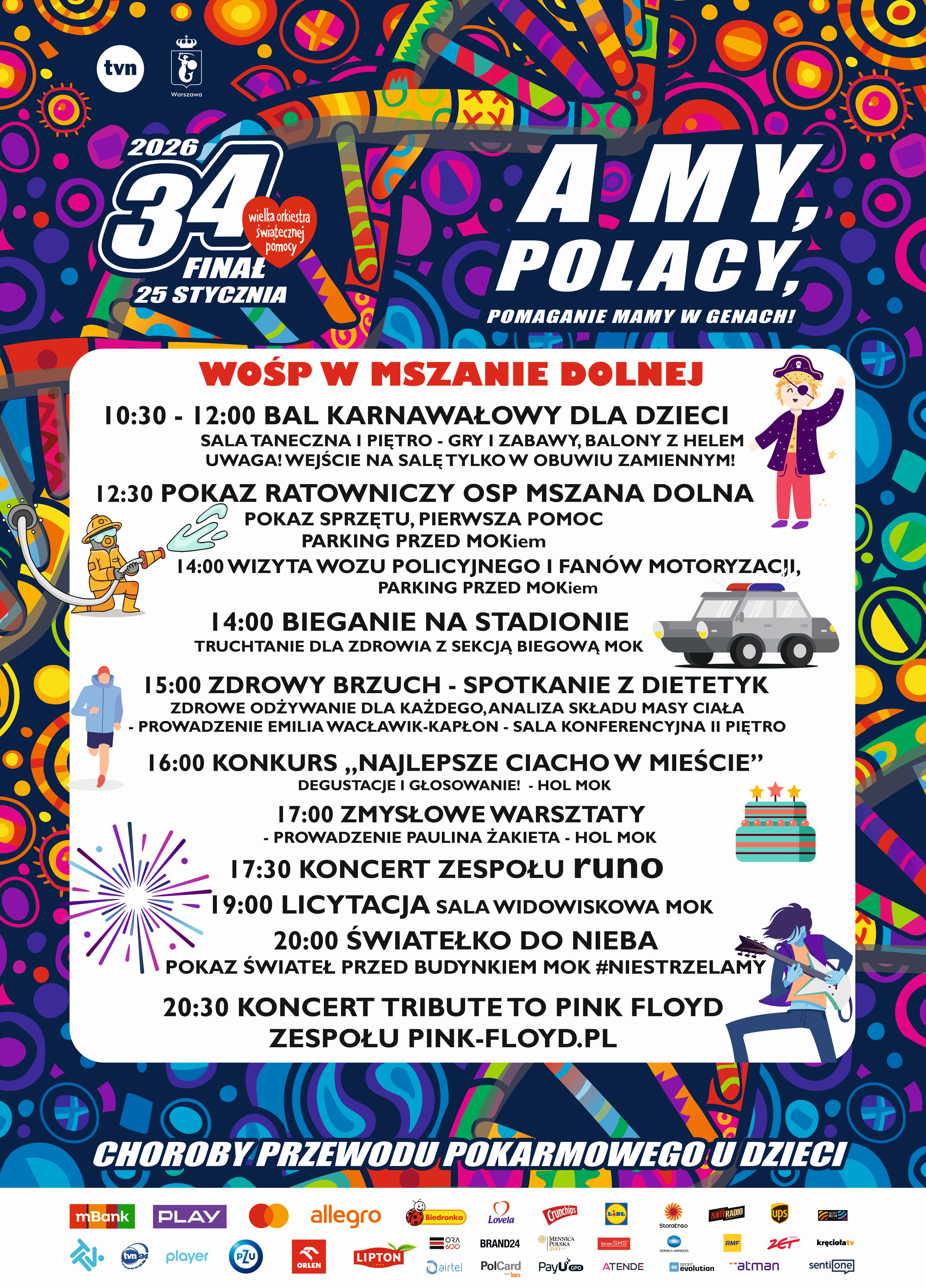 Piotr Armatys, szef sztabu WOŚP w Mszanie Dolnej: – To wszystko już działa trochę siłą rozpędu