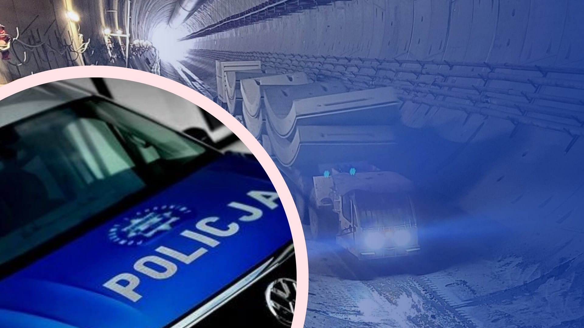 Wypadek na placu budowy tunelu kolejowego. 42-latek wpadł pod koła wagonu