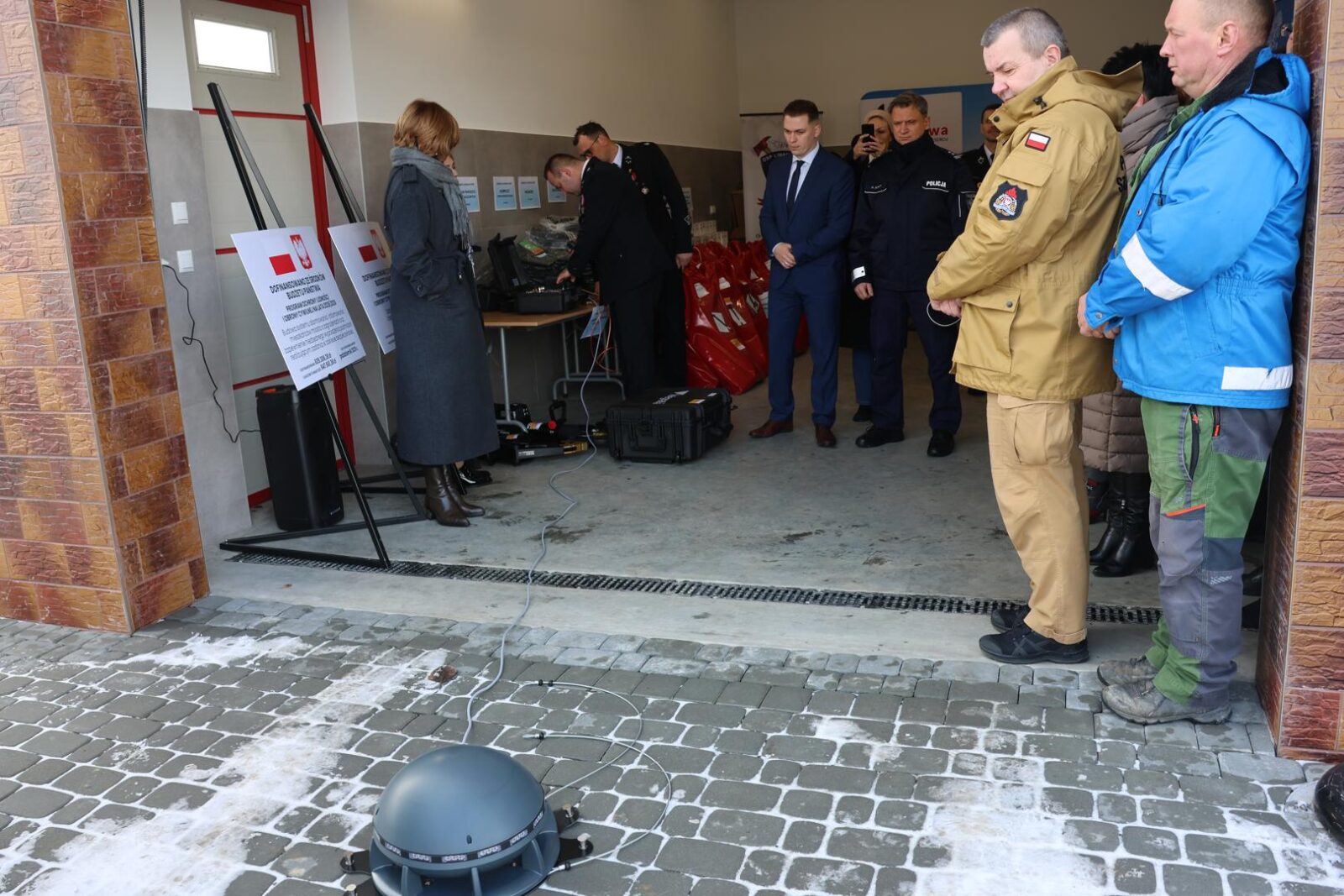 Sprzęt z Programu Ochrony Ludności i Obrony Cywilnej trafił również do Limanowej
