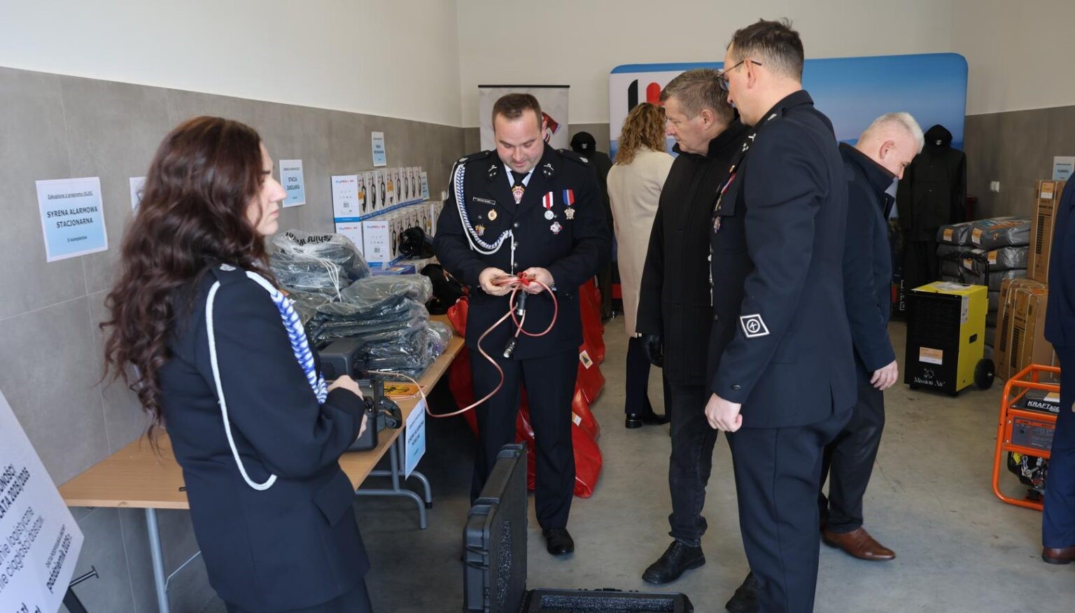 Sprzęt z Programu Ochrony Ludności i Obrony Cywilnej trafił również do Limanowej