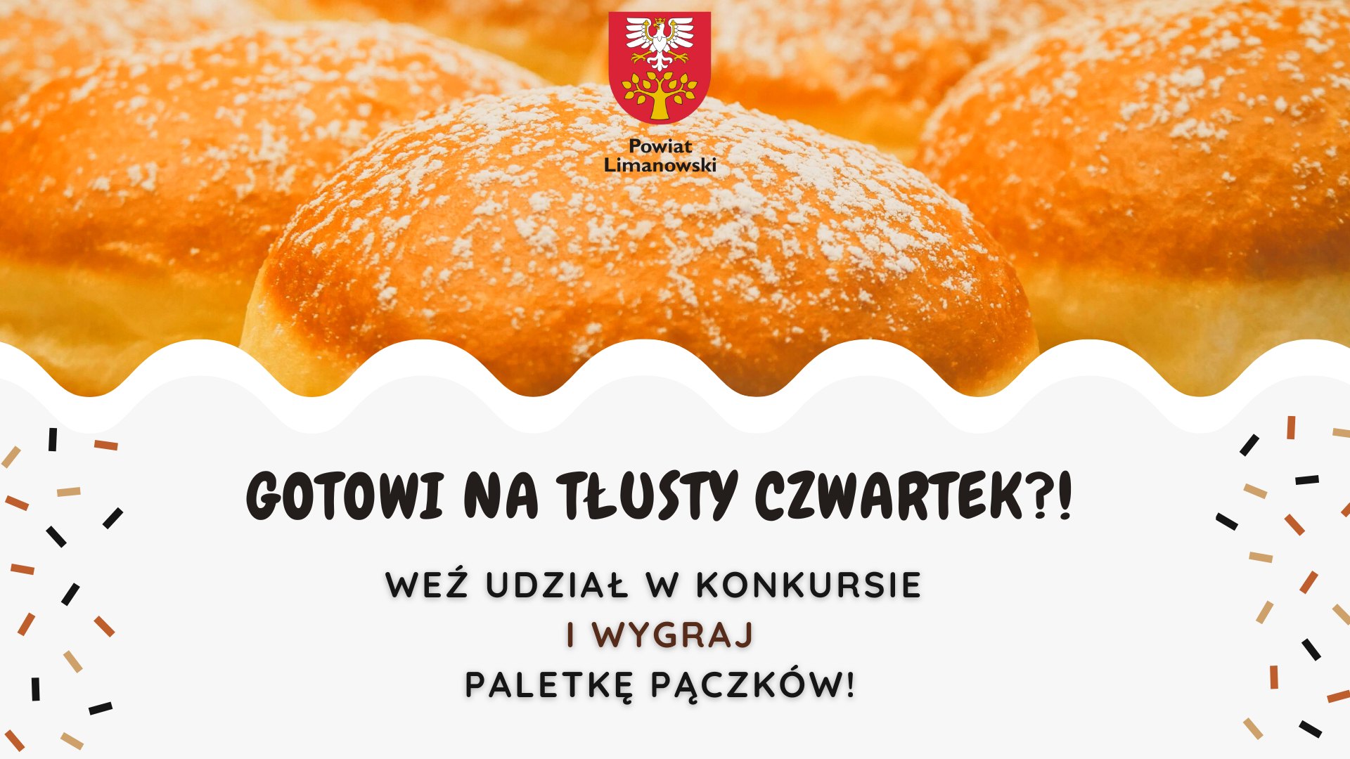 Starostwo ogłosiło konkurs. Do wygrania są pączki