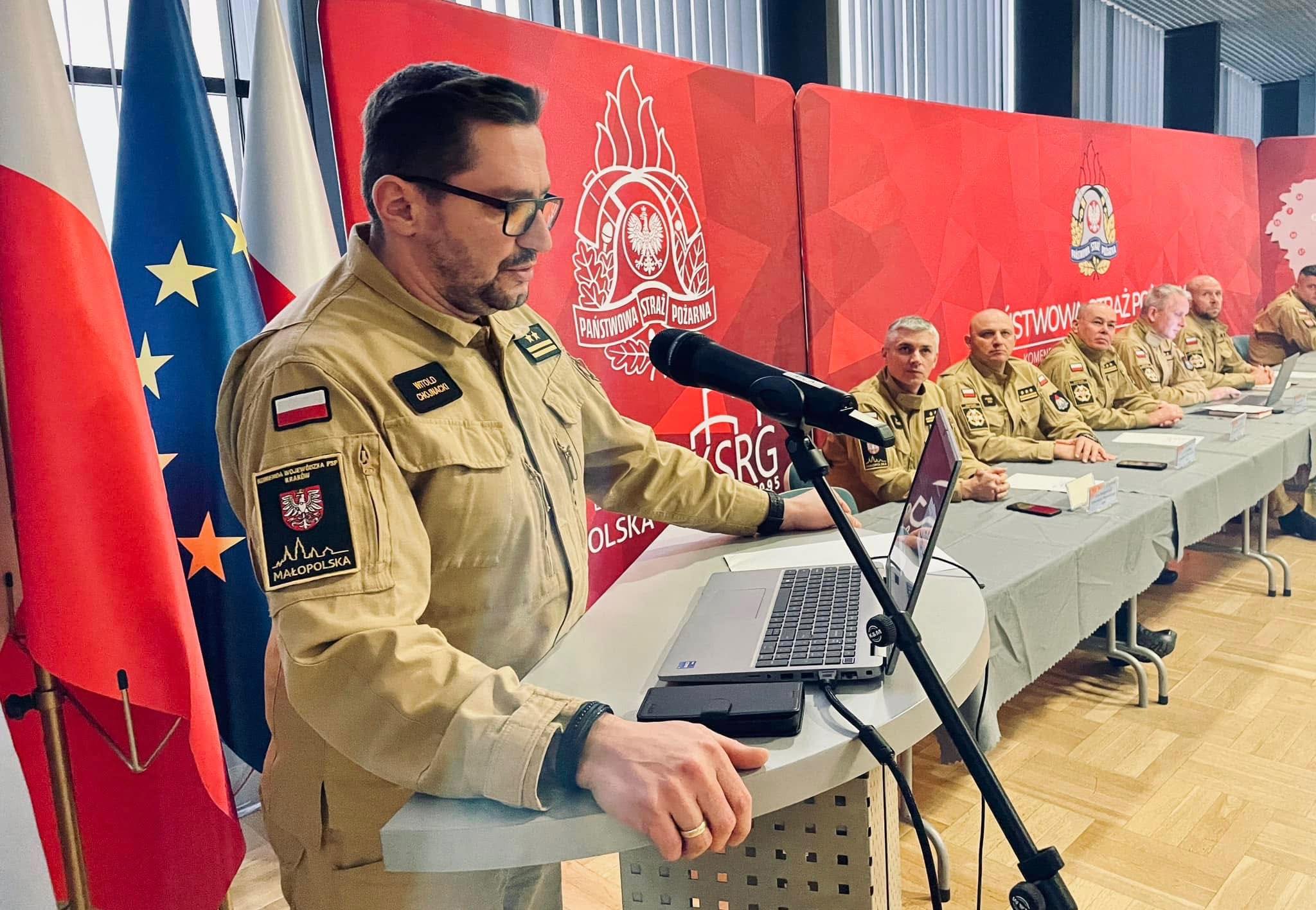 Nasz człowiek sternikiem brzeskich strażaków. Nowa rola brygadiera Witolda Chojnackiego