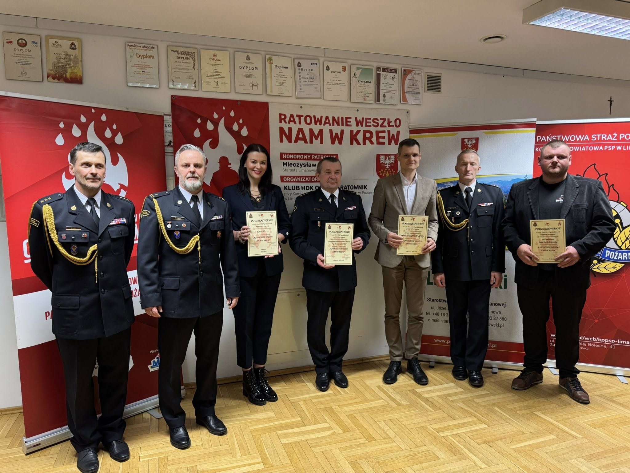 Podsumowano konkurs „Ratowanie weszło nam w krew”. Jednostki OSP otrzymały nagrody