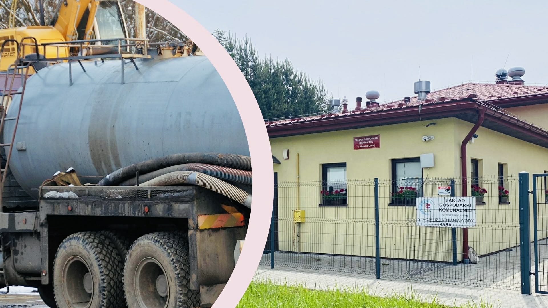 Mszański Zakład Gospodarki Komunalnej transportuje ścieki do Rabki