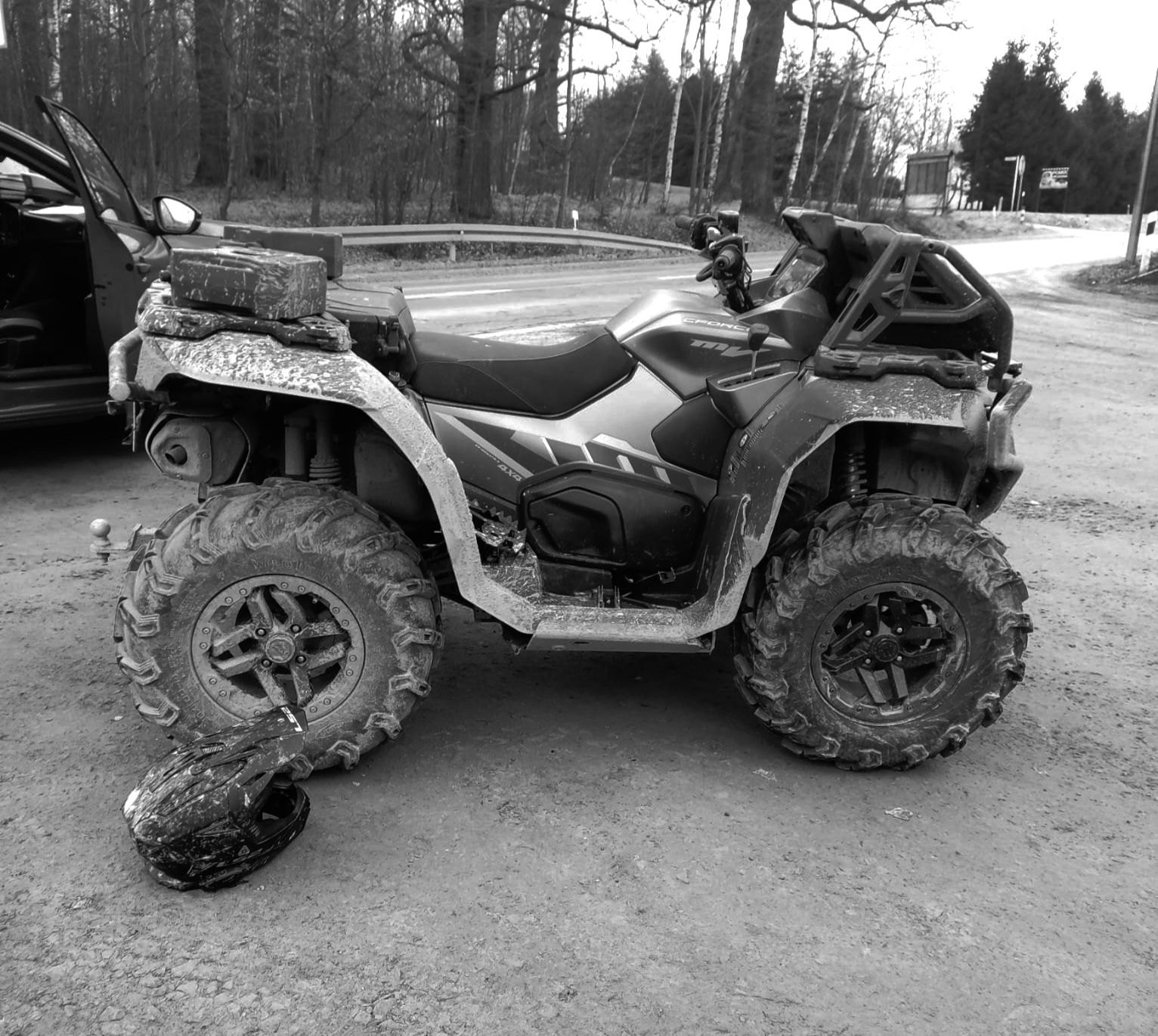 Z Pasierbca do Limanowej. Policyjny pościg za 24-letnim kierującym quadem