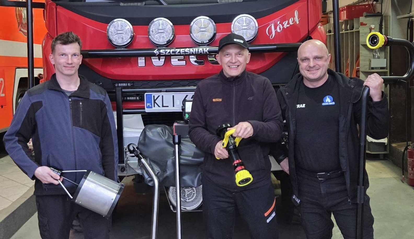 Nowy sprzęt do działań ratowniczo-gaśniczych druhów z Łososiny Górnej