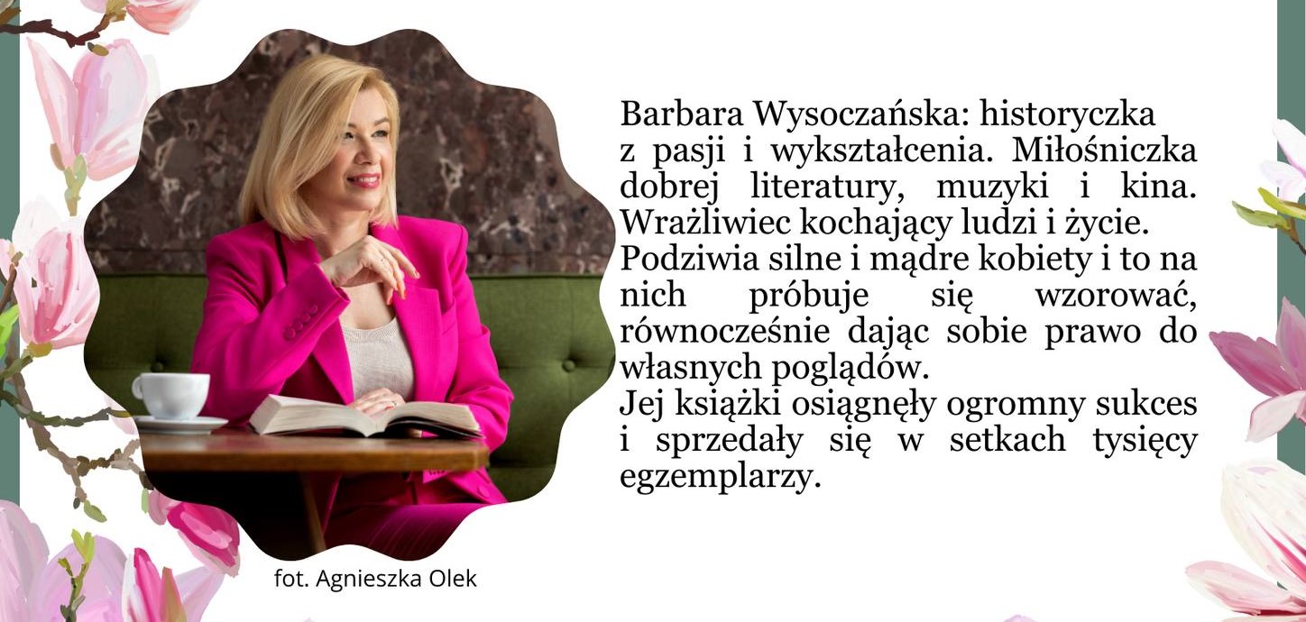 Zaproszenie na spotkanie autorskie z Barbarą Wysoczańską