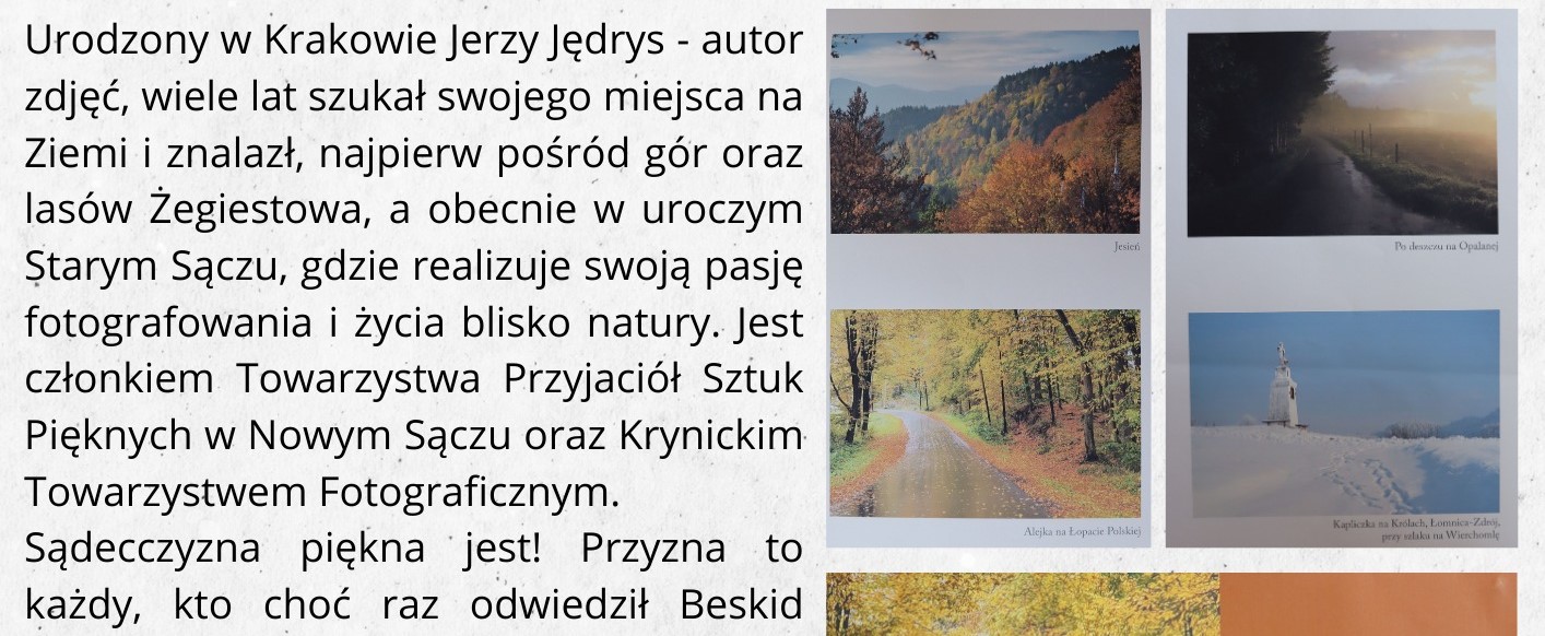 „Drogi i bezdroża Sądecczyzny” – zaproszenie na wernisaż