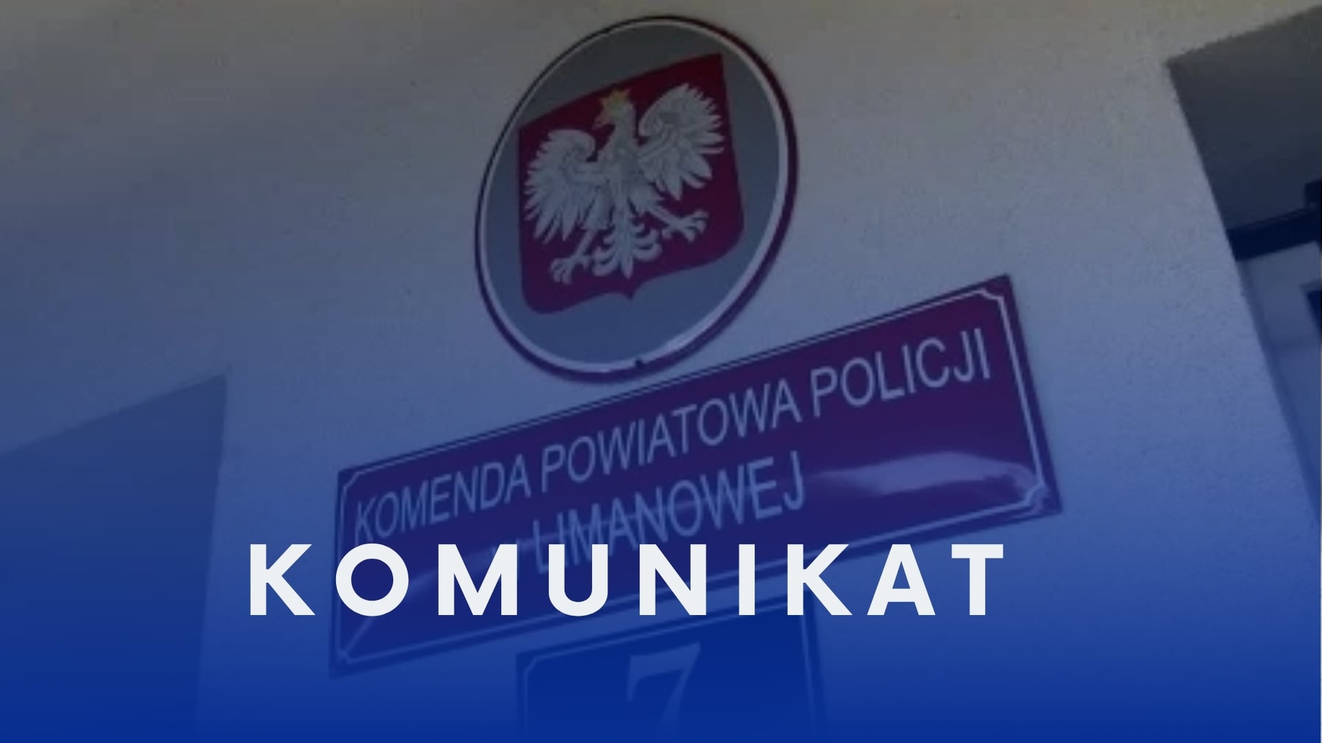 Komunikat policji. Zdarzenie nie miało charakteru przestępczego. Młodzi mężczyźni nie mieli złych intencji