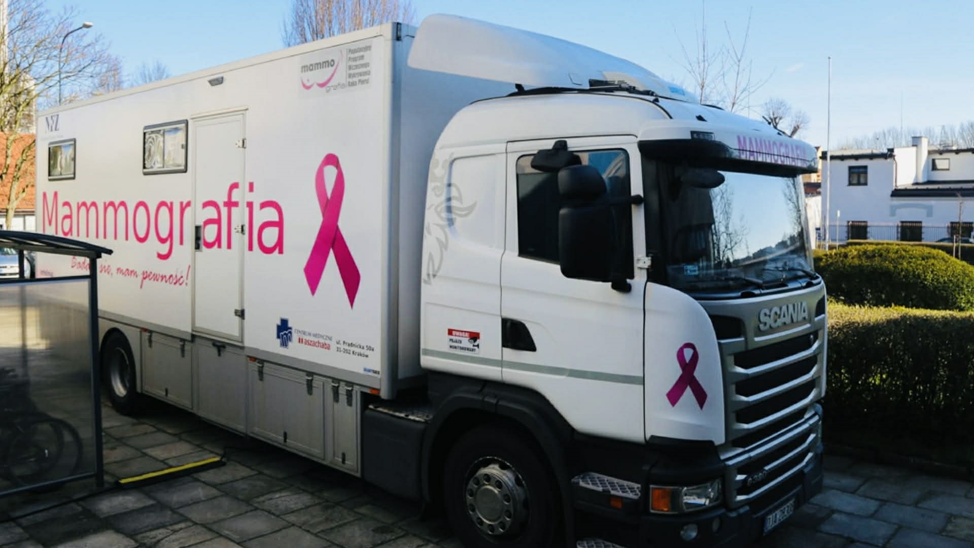 Ważna informacja. Znamy terminy wizyt mammobusa w miejscowościach powiatu limanowskiego