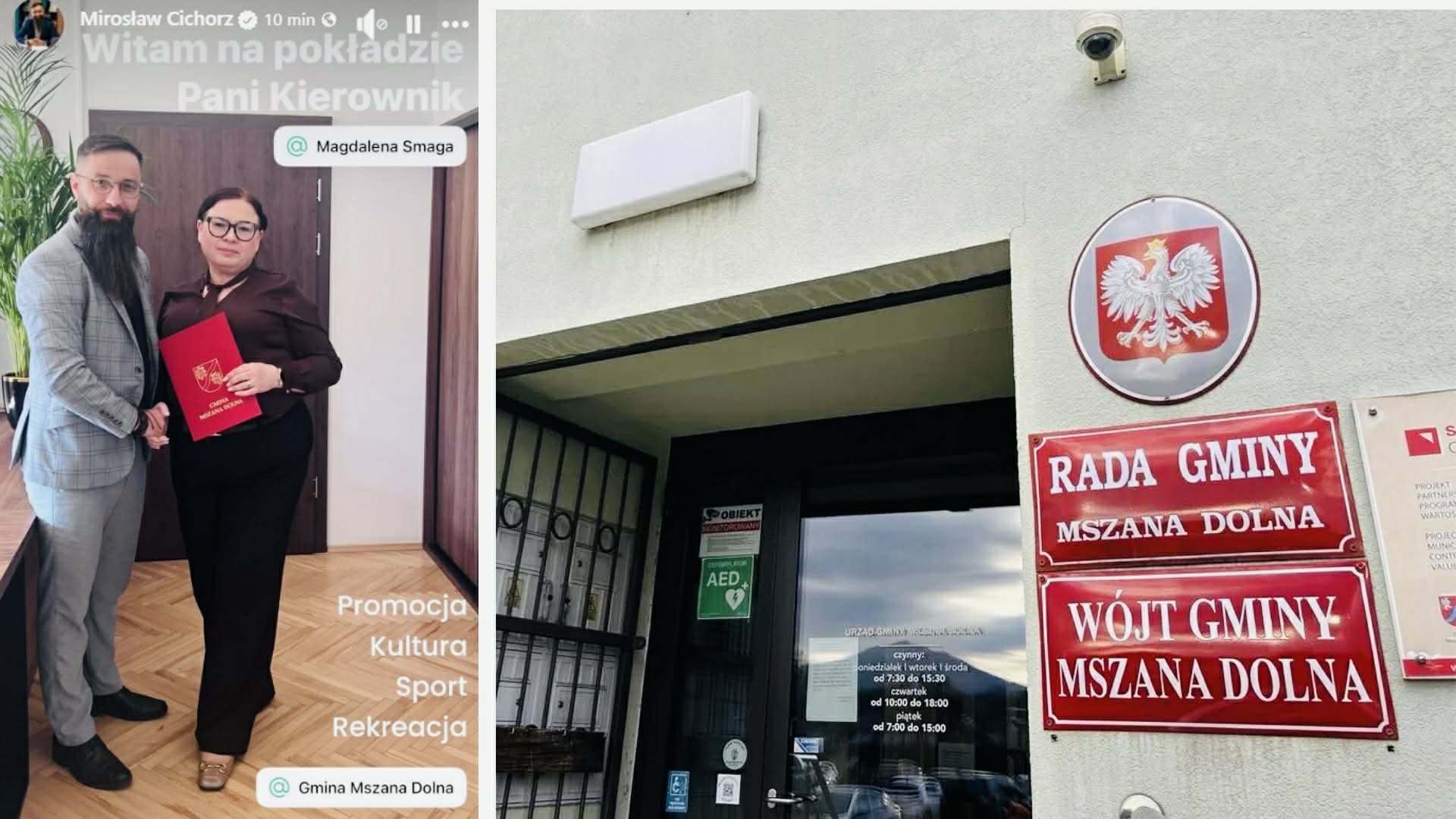Gmina Mszana Dolna ma nowego szefa od promocji, sportu, turystki i kultury