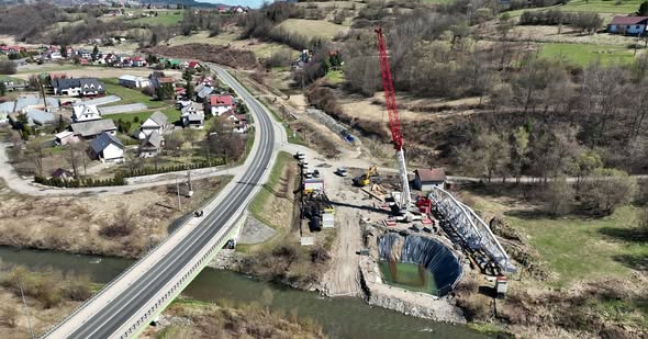 Nad Rabą powstaje nowy most. Zostanie zachowany historyczny charakter obiektu