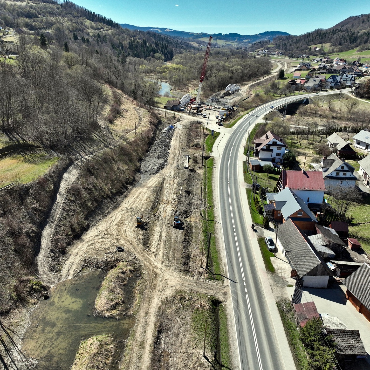 Nad Rabą powstaje nowy most. Zostanie zachowany historyczny charakter obiektu