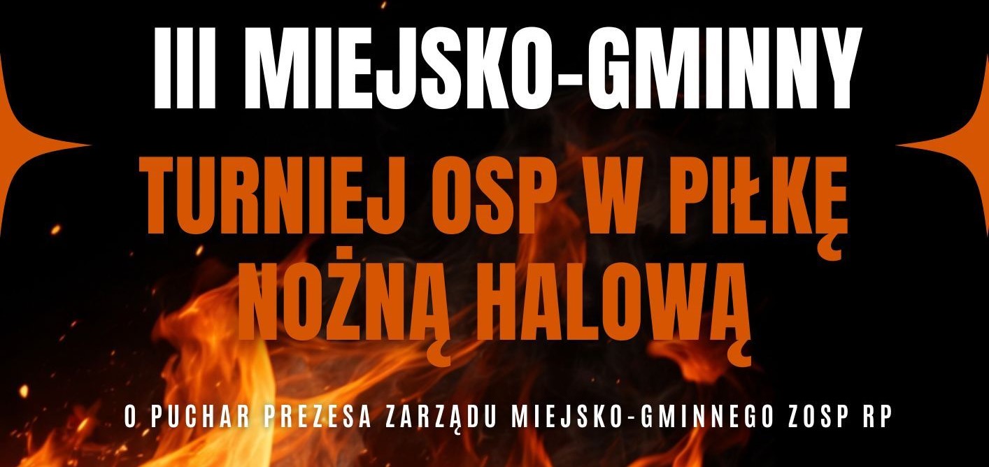 Turniej piłki nożnej halowej OSP w Mszanie Dolnej. Zapraszamy do kibicowania