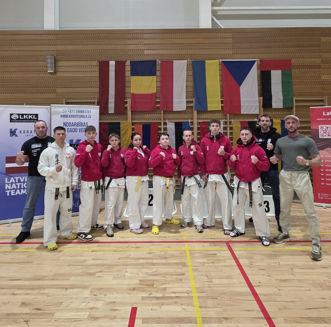 Limanowscy karatecy na podium w Salaspils na Łotwie!