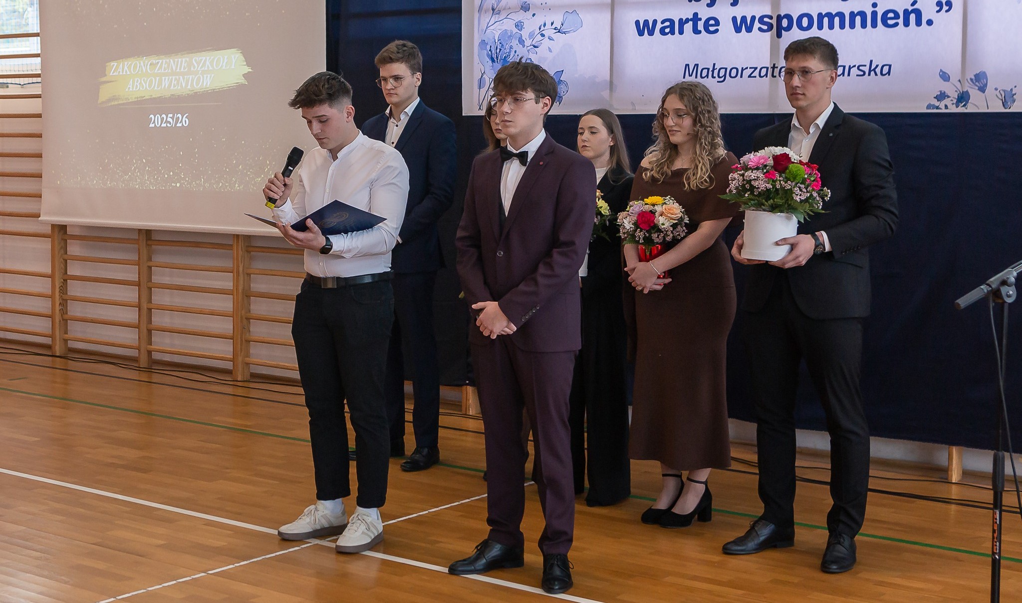 Pożegnanie absolwentów szkół ponadpodstawowych