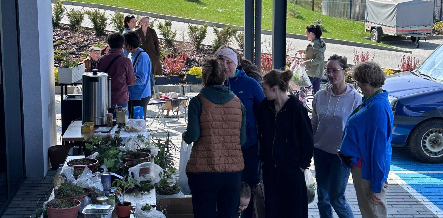Stowarzyszenie „ZadbanaMszana” zorganizowało wymianę roślin