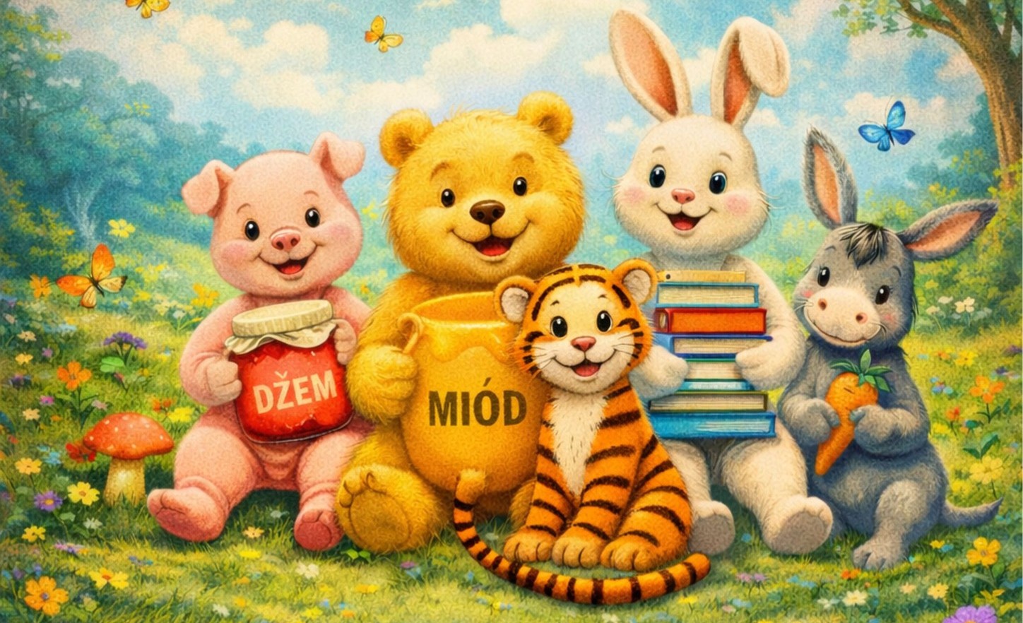 Zaproszenie na spektakl „Miś Kubuś i przyjaciele”