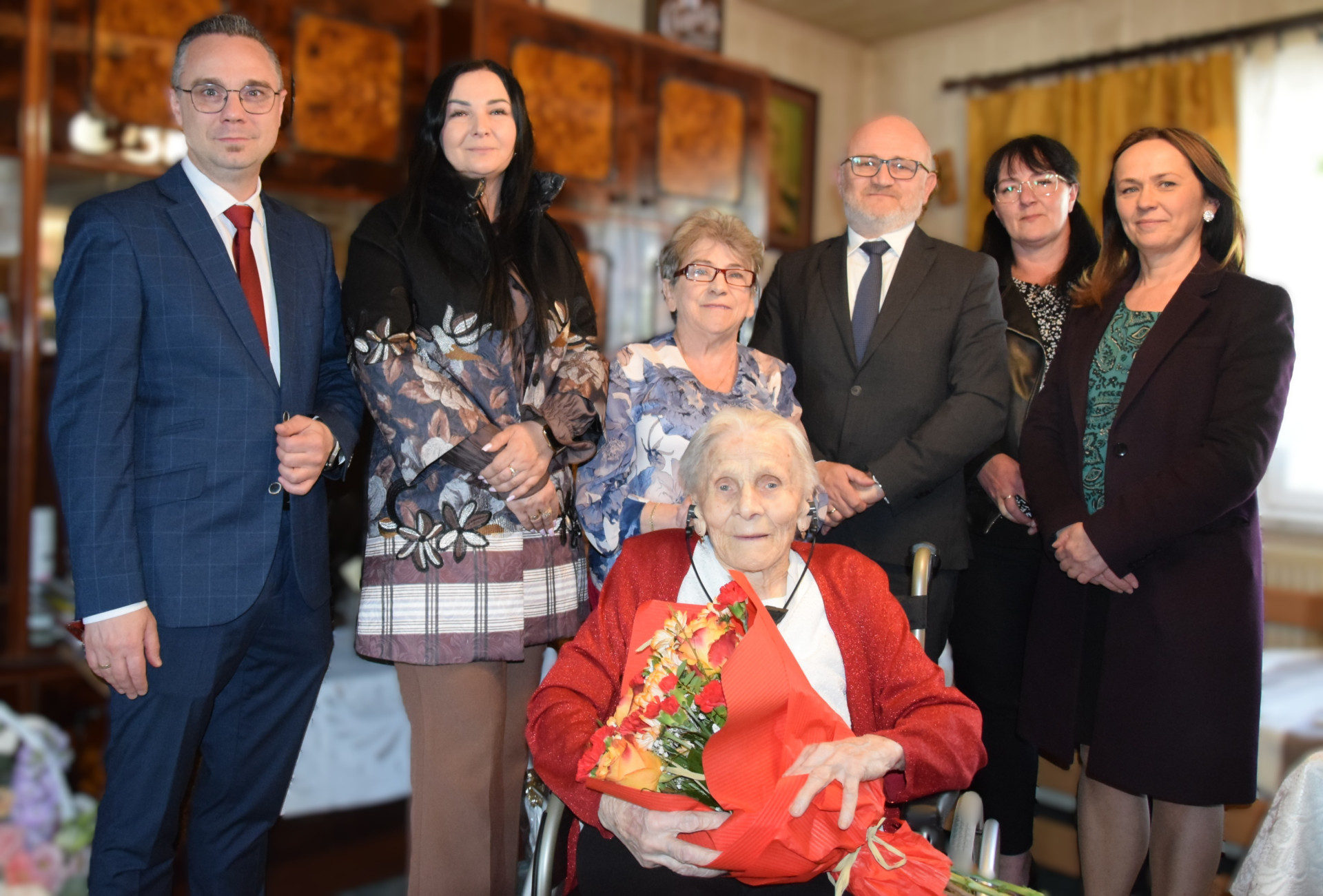 Pani Anna Drąg z Gruszowca obchodziła 100. rocznicę urodzin