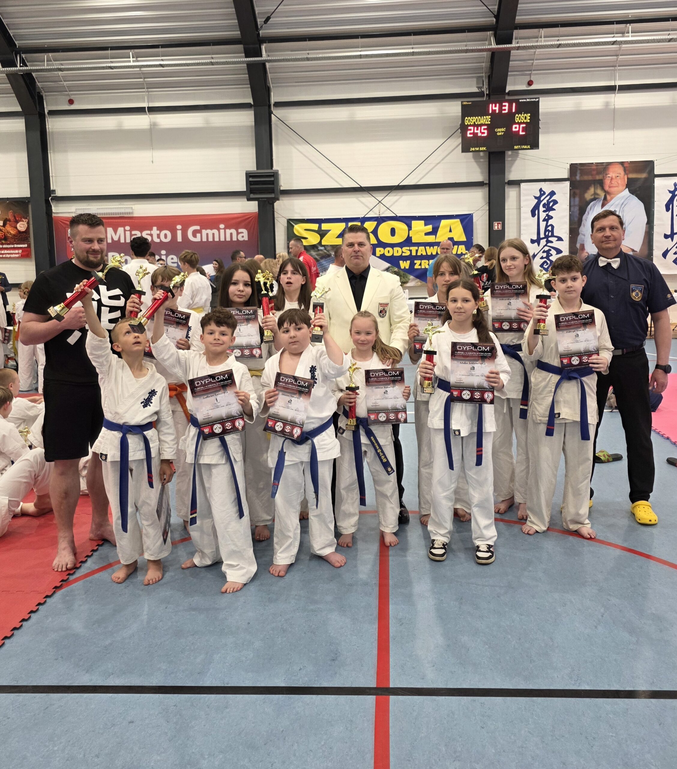 Turniej Karate Kyokushin o Puchar Miasta i Gminy Połaniec – limanowski klub III drużynowo