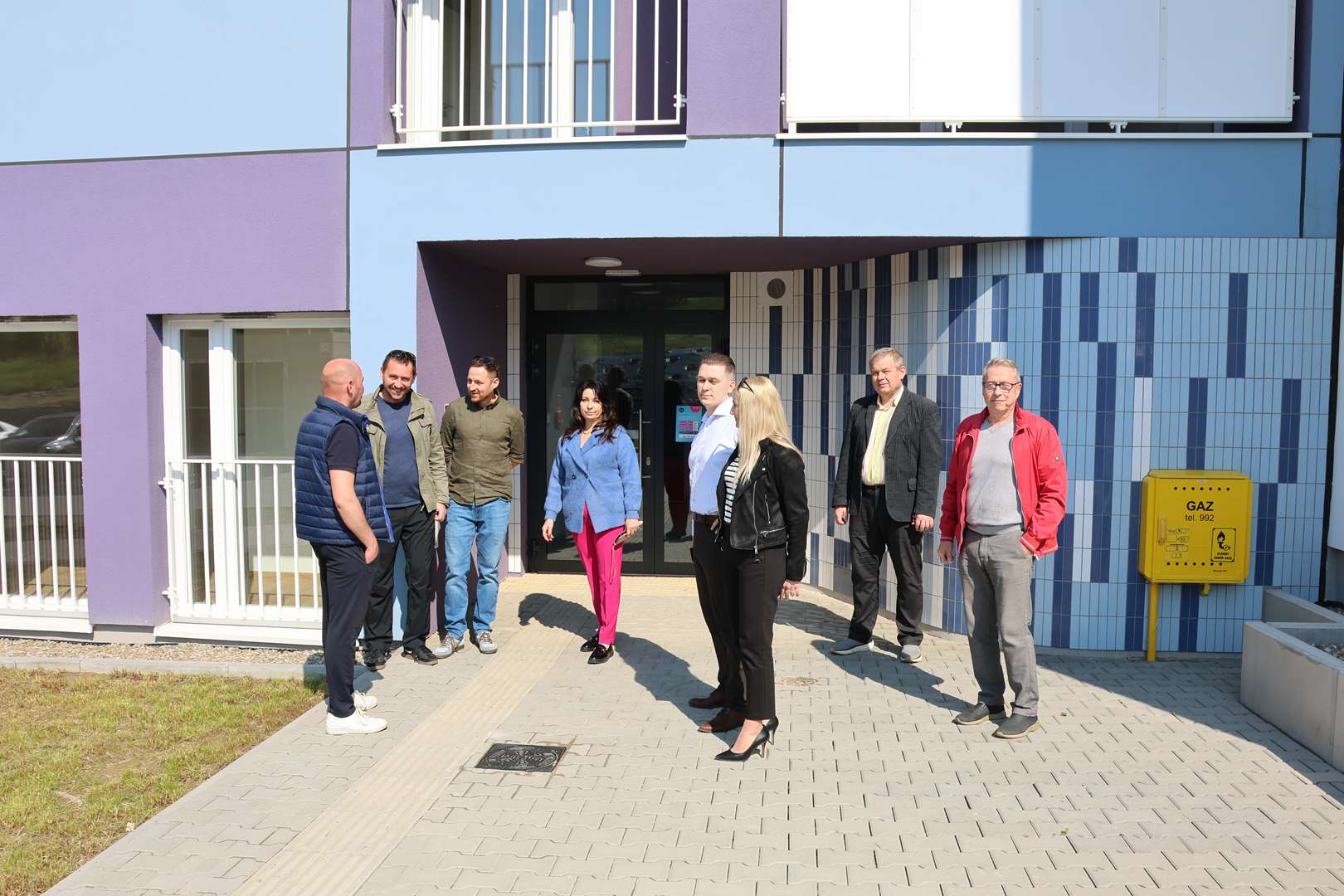 Odebrano budynki bloków mieszkalnych przy ulicy P. Bednarczyka w Limanowej