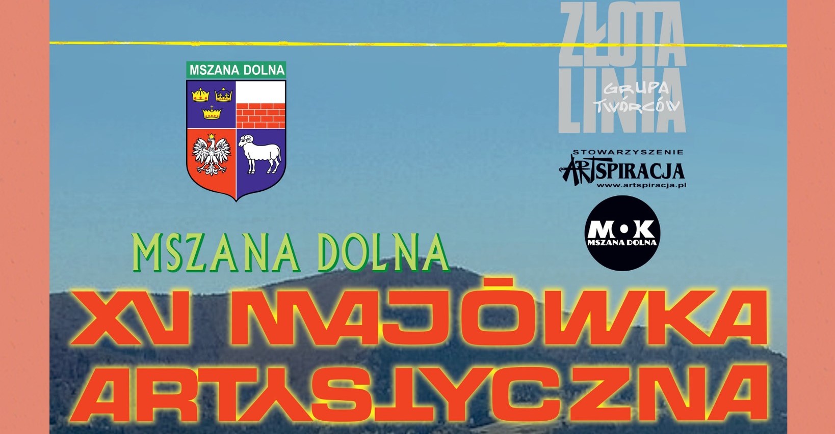 Zaproszenie na wernisaż w mszańskim MOK-u