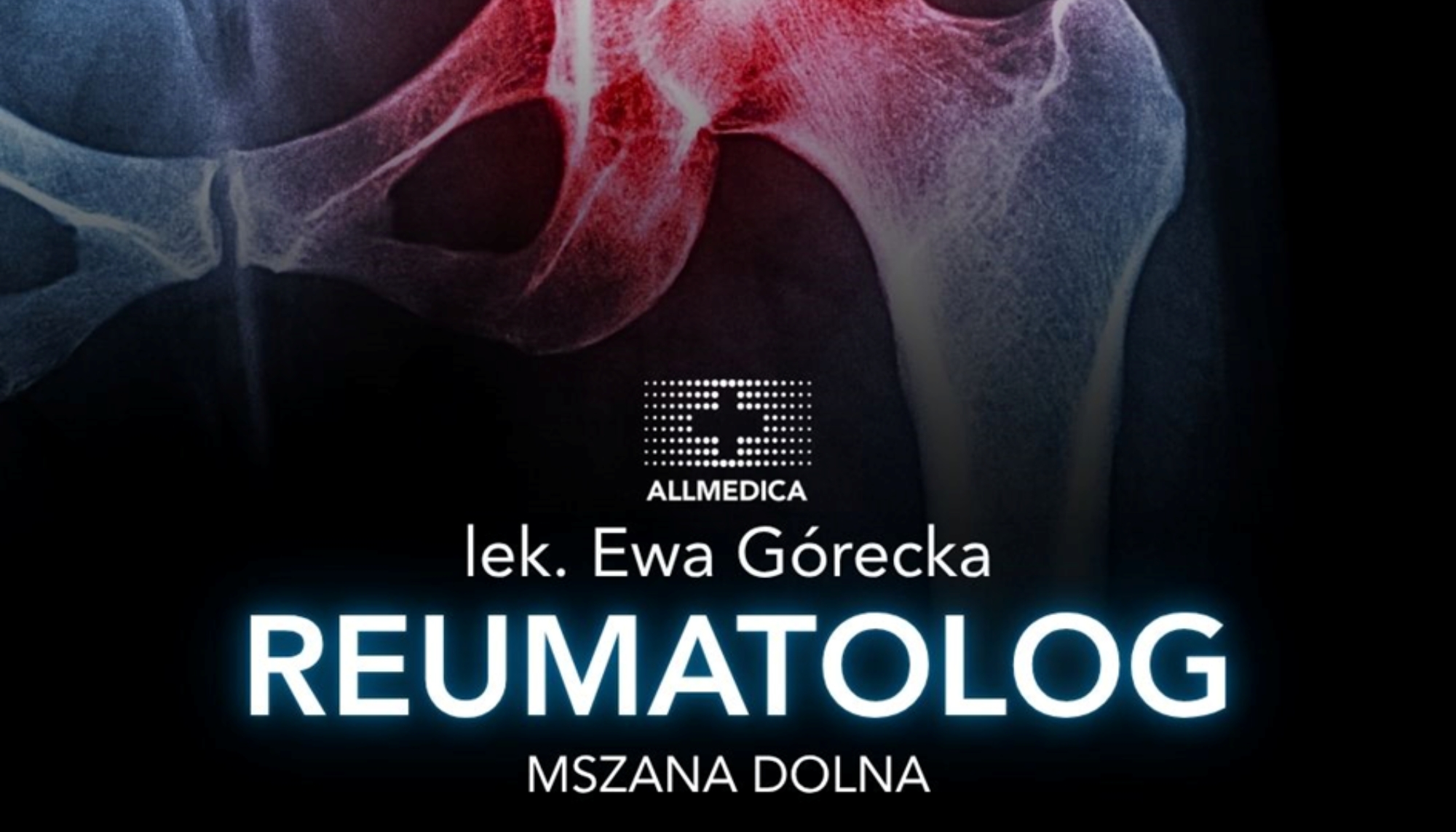 Do grona specjalistów Allmedica Mszana Dolna dołącza lek. Ewa Górecka — specjalista reumatologii oraz specjalista pediatrii