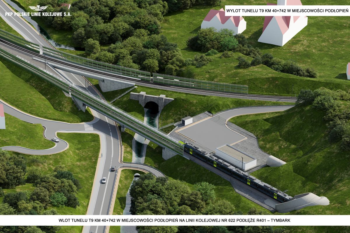 Tunele, mosty i rozjazdy. Gigantycznych rozmiarów inwestycja projektu Podłęże – Piekiełko